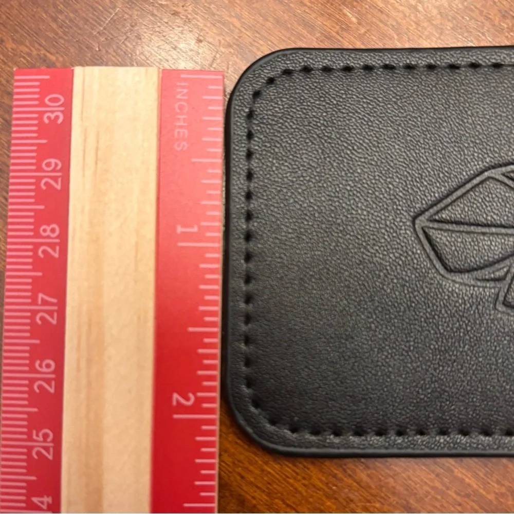 Peugeot Black Leather Tag